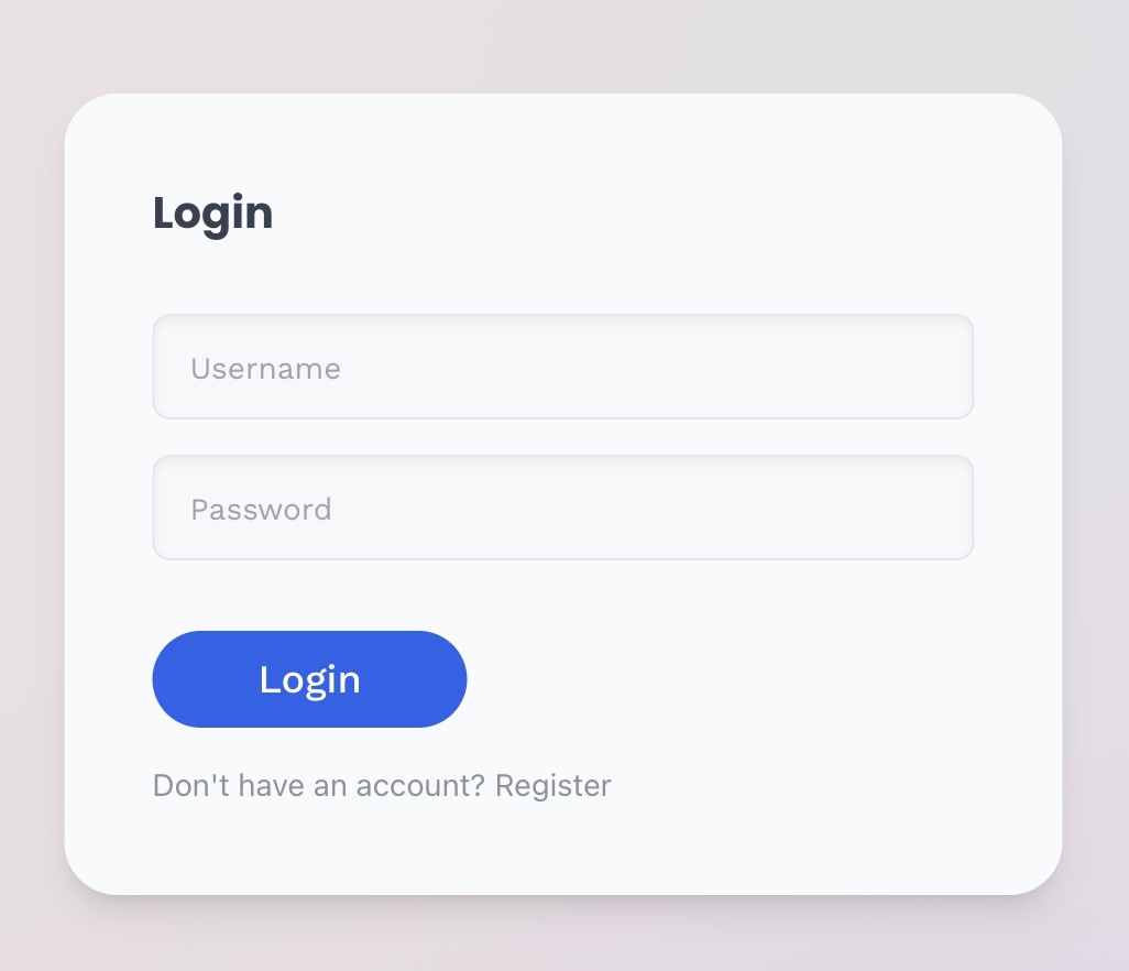 Login Box